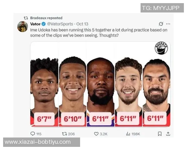 乌度卡透露季前赛最后一战或将让KD和申京等主力球员缺席休战